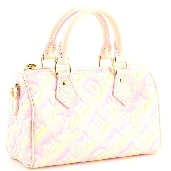 Louis Vuitton Speedy Bandouliere NM Bag Stardust Monogram Empreinte Leather Nano - Picture 3 of 8